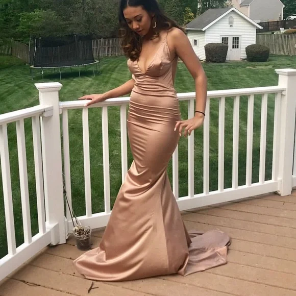 Abyss by Abby Unleashed dress in Champagne - Picture 4 of 4